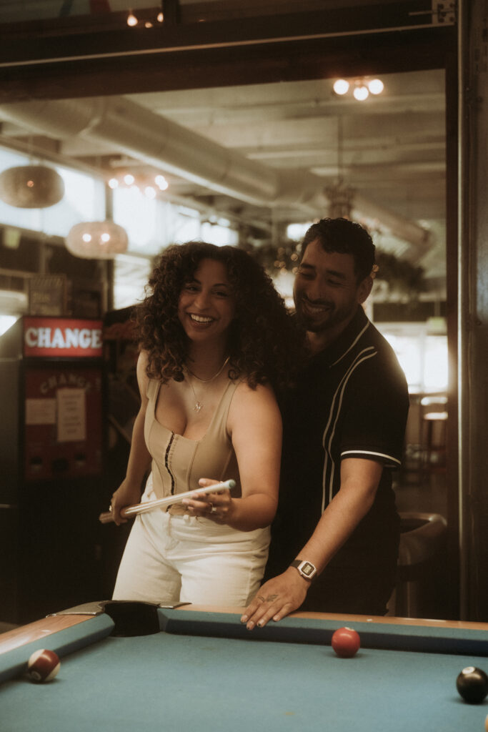 moody engagement photos in pittsburgh