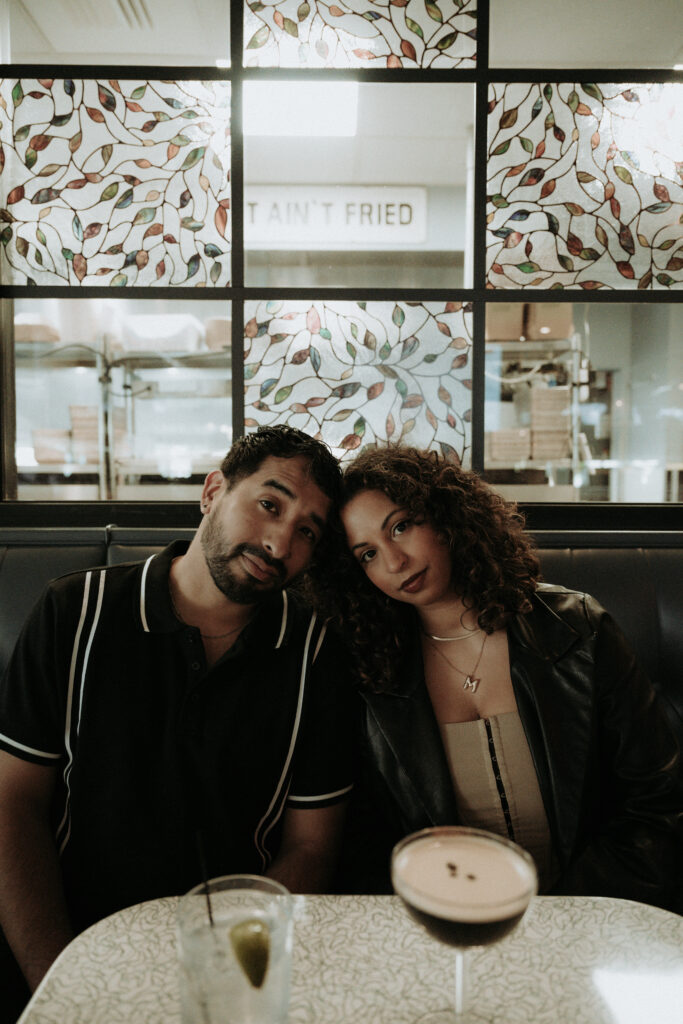 moody engagement photos in pittsburgh